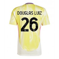 Juventus Douglas Luiz #26 Fußballbekleidung Auswärtstrikot 2024-25 Kurzarm